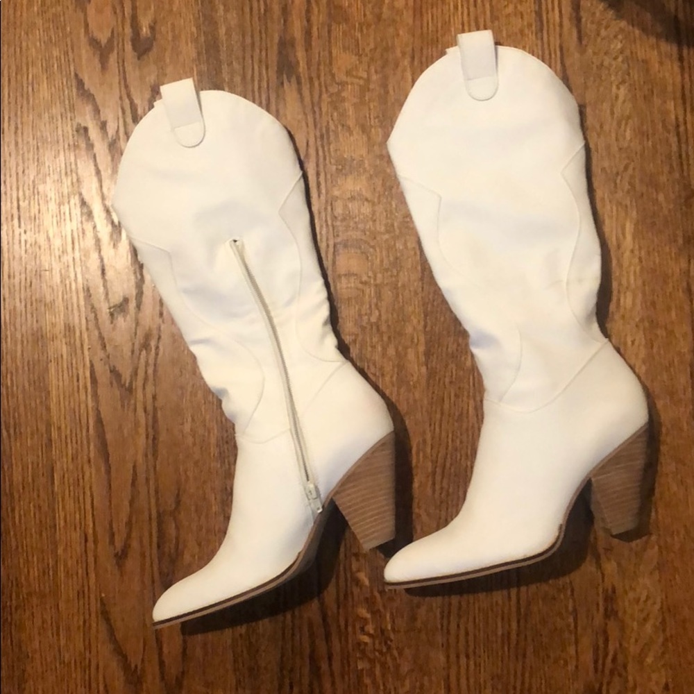 White boots